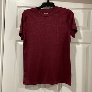 bcg Athletic Dri-fit Fitted Maroon Shirt